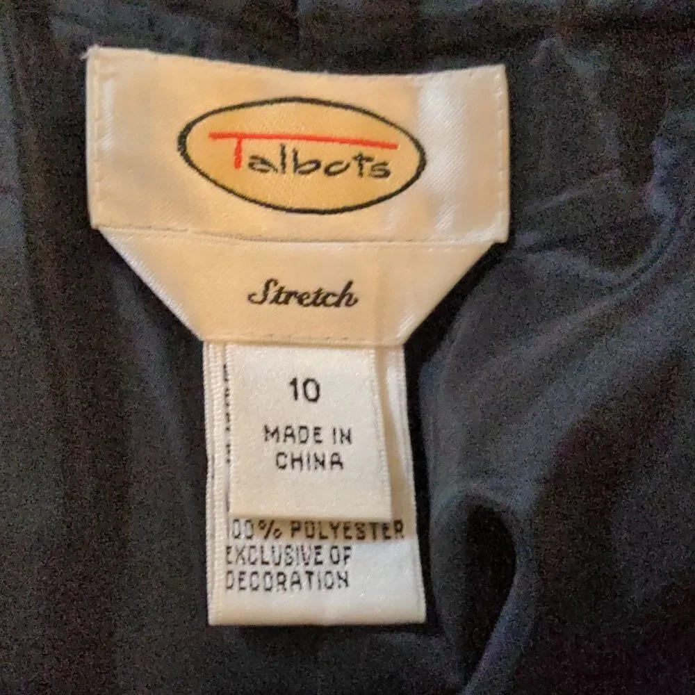 Talbots talbot black